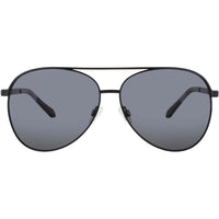 Quay Women's Sunglasses - Black Metal Aviator Shape Full Rim Frame | VIVIENNE BLK/SMK ,
