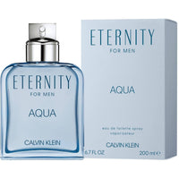 Calvin Klein Men's Eau De Toilette Spray - Eternity Aqua, 6.7 oz | 3607342378353 ,