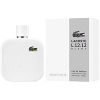 Lacoste Men's Eau de Parfum Spray - L.12.12 Blanc, 3.3 oz | 3386460149129 ,