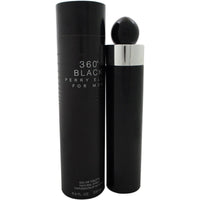 Perry Ellis Men's Eau De Toilette - 360 Black Amber Spicy, 6.7 oz | 844061009547 ,