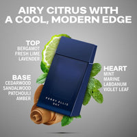 Perry Ellis Men's Eau De Toilette Spray - Sky Captivating, 3.4 oz | 844061015371 ,