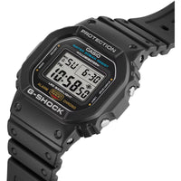 Casio Men's Watch - G-Shock Alarm Grey Digital Dial Black Resin Strap | DW5600UE-1 ,