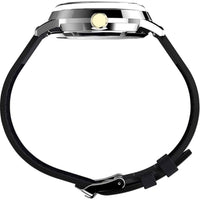 Timex Men's Watch - Marlin Automatic Black Dial Genuine Leather Strap | TW2W33900 ,