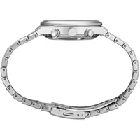 Seiko Men's Watch - Chronograph Green and Silver Tone Dial Steel Bracelet | SSB461P1 ,