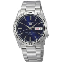 Seiko Men's Watch - Seiko 5 Automatic Blue Dial Silver Steel Bracelet | SNKD99K1 ,