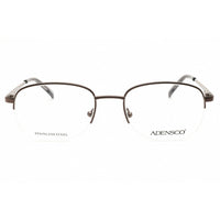 Adensco Men's Eyeglasses - Ruthenium Metal Oval Half Rim Frame | AD 140 06LB 00 ,