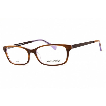 Adensco Women's Eyeglasses - Havana Lilac Acetate Rectangular Frame | Ad 213 0MMH 00 ,