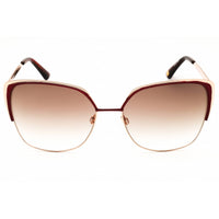 Anne Klein Women's Sunglasses - Merlot/Gold Cat Eye Full Rim Frame | AK7080 612 ,