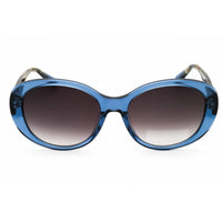 Anne Klein Women's Sunglasses - Blue Crystal Acetate Full Rim Frame | AK7081 400 ,