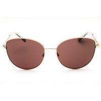 Anne Klein Women's Sunglasses - Gold Metal Cat Eye Full Rim Frame | AK7084 710 ,