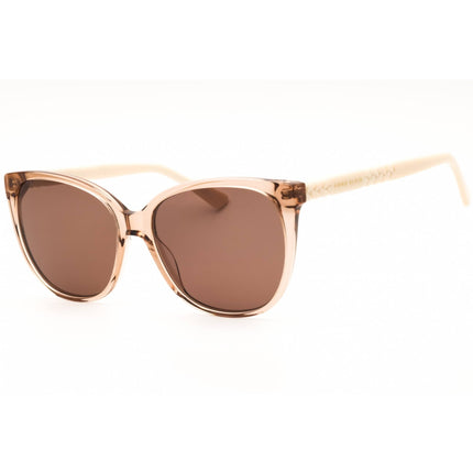 Anne Klein Women's Sunglasses - Taupe Crystal Acetate Cat Eye Frame | AK7085 204 ,