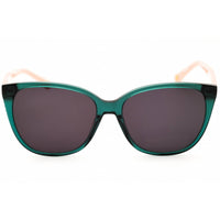 Anne Klein Women's Sunglasses - Olive Crystal Acetate Cat Eye Frame | AK7085 310 ,