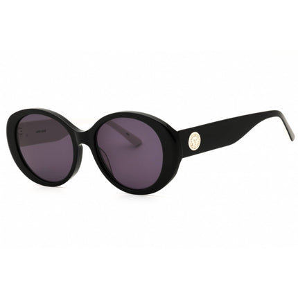Anne Klein Women's Sunglasses - Black Acetate Oval Full Rim Frame | AK7090 001 ,