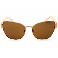 Anne Klein Women's Sunglasses - Mocha Metal Cat Eye Full Rim Frame | AK7101 200 ,
