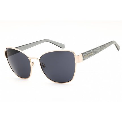 Anne Klein Women's Sunglasses - Gold Metal Cat Eye Full Rim Frame | AK7101 710 ,