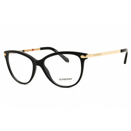 Burberry Women's Eyeglasses - Black Acetate Cat Eye Full Rim Frame | 0BE2280 3001 ,