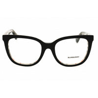 Burberry Unisex Eyeglasses - Top Black On Vintage Check Acetate Frame | 0BE2415 4121 ,
