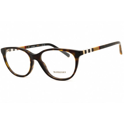 Burberry Women's Eyeglasses - Havana Acetate Oval Shape Full Rim Frame | BE2205 3002 ,