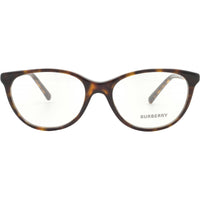 Burberry Women's Eyeglasses - Havana Acetate Oval Shape Full Rim Frame | BE2205 3002 ,