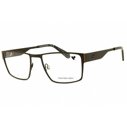 Calvin Klein Jeans Men's Eyeglasses - Khaki Rectangular Full Rim Frame | CKJ24208 309 ,