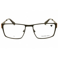 Calvin Klein Jeans Men's Eyeglasses - Khaki Rectangular Full Rim Frame | CKJ24208 309 ,