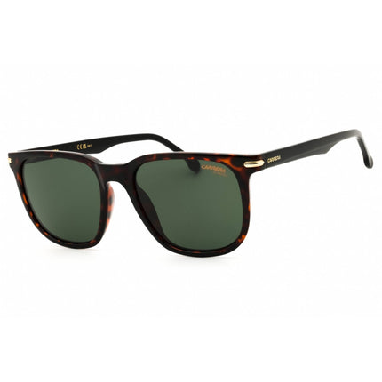 Carrera Unisex Sunglasses - Havana Plastic Rectangular Frame | CA 300/S/US 0086 QT ,