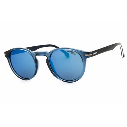 Carrera Unisex Sunglasses - Blue Plastic Round Full Rim Frame | CA 301/S/US 0PJP XT ,