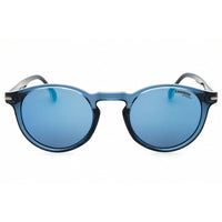 Carrera Unisex Sunglasses - Blue Plastic Round Full Rim Frame | CA 301/S/US 0PJP XT ,
