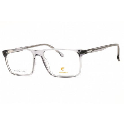 Carrera Men's Eyeglasses - Rectangular Shape Grey Acetate Full Rim Frame | 347 0KB7 00 ,