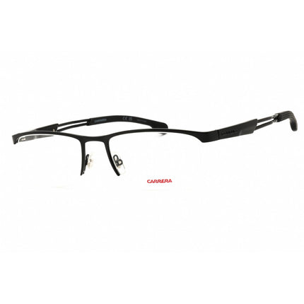 Carrera Men's Eyeglasses - Rectangular Shape Black Metal Half Rim Frame | 4408 0807 00 ,