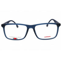 Carrera Men's Eyeglasses - Rectangular Shape Matte Blue Plastic Frame | 8839 0FLL 00 ,