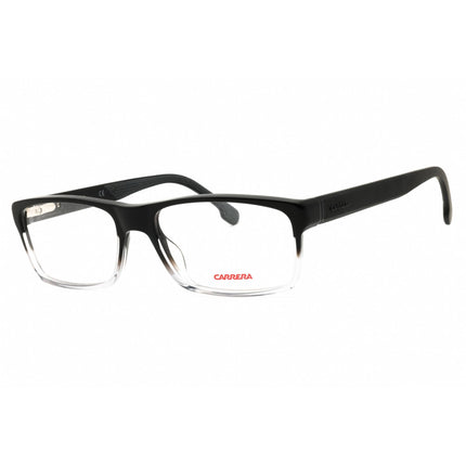 Carrera Men's Eyeglasses - Rectangular Shape Black/Grey Plastic Frame | 8852 008A 00 ,