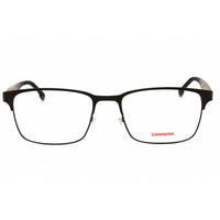 Carrera Men's Eyeglasses - Rectangular Matte Brown Metal Full Rim Frame | 8869 YZ4 ,