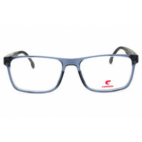 Carrera Men's Eyeglasses - Rectangular Shape Blue/Grey Plastic Frame | 8885 0XW0 00 ,