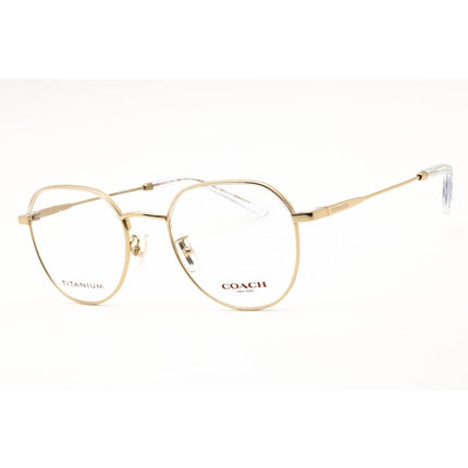 Coach Women's Eyeglasses - Shiny Light Gold Titanium Full Rim Frame | 0HC5188TD 9464 ,