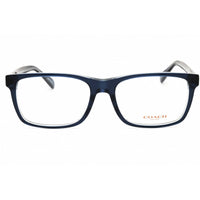 Coach Women's Eyeglasses - Dark Blue/Light Blue Rectangular Frame | 0HC6213U 5757 ,