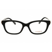 Coach Women's Eyeglasses - Black Acetate Rectangular Full Rim Frame | 0HC6257U 5002 ,