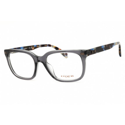 Coach Women's Eyeglasses - Transparent Grey Oval Shape Full Rim Frame | 0HC6266U 5882 ,