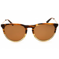 Cole Haan Unisex Sunglasses - Brown Horn Acetate Round Full Rim Frame | CH6507 210 ,
