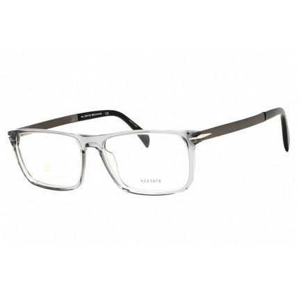 David Beckham Men's Eyeglasses - Clear/Grey Rectangular Frame | DB 1095 0HEK 00 ,