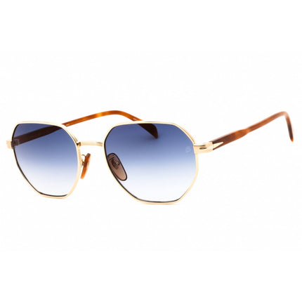 David Beckham Men's Sunglasses - Gold/Havana Metal Round Frame | DB 1162/F/S 006J 1V ,