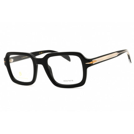 David Beckham Men's Eyeglasses - Black Acetate Rectangular Frame | DB 7113 0807 00 ,