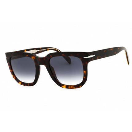 David Beckham Men's Sunglasses - Havana Plastic Oval Frame | DB 7118/S 0086 9O ,