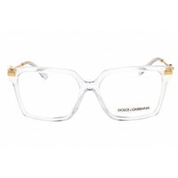 Dolce & Gabbana Women's Eyeglasses - Crystal Rectangular Full Rim Frame | 0DG3397 3133 ,