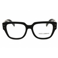 Dolce & Gabbana Men's Eyeglasses - Black Rectangular Full Rim Frame | 0DG3405 501 ,
