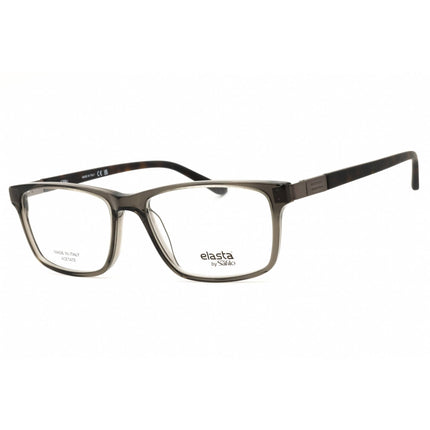 Elasta Men's Eyeglasses - Rectangular Shape Grey Acetate Full Rim Frame | E 3132 CBL ,