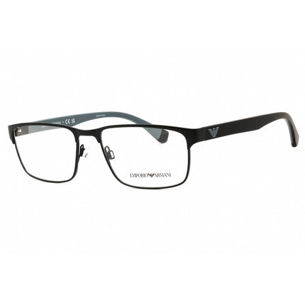 Emporio Armani Men's Eyeglasses - Matte Black Metal Rectangular Frame | 0EA1105 3014 ,