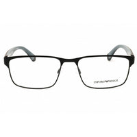 Emporio Armani Men's Eyeglasses - Matte Black Metal Rectangular Frame | 0EA1105 3014 ,