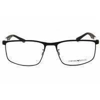Emporio Armani Men's Eyeglasses - Matte Black Metal Rectangular Frame | 0EA1131 3001 ,