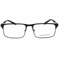 Emporio Armani Men's Eyeglasses - Matte Blue Rectangular Full Rim Frame | 0EA1170 3396 ,
